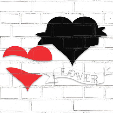 Tattoo Hearts SVG| Valentine's love Bundle vintage ink hubby SVG Maggie Do Design 