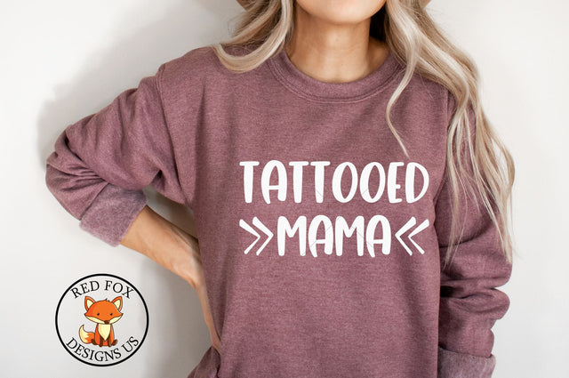 Tattooed Mama SVG | Cool Mom SVG | Mother's Day SVG RedFoxDesignsUS 