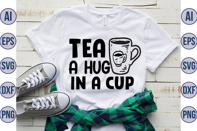 TEA A HUG IN A CUP svg SVG nirmal108roy 