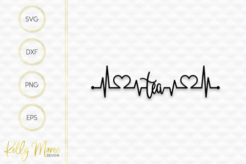 Tea Heartbeat Lifeline Kelly Maree Design 
