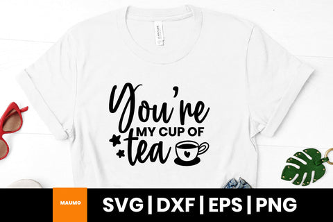 Tea is a hug in a cup svg quote SVG Maumo Designs 