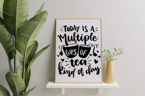Tea Lover Bundle, Tea Lover Quotes SVG dapiyupi store 