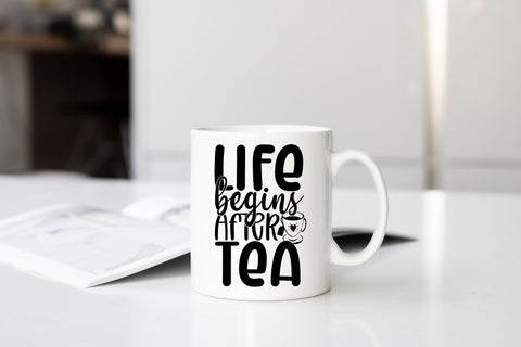 Tea Lover SVG Bundle, Tea SVG Cut Files for Cricut & Silhouette, Tea Quotes SVG, Tea Sayings SVG SVG HappyDesignStudio 