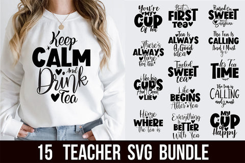 Tea SVG Design Bundle SVG orpitasn 