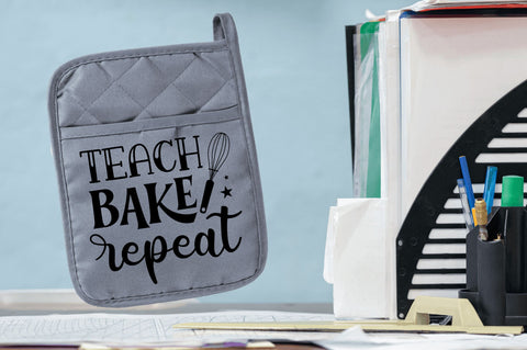 Teach bake repeat SVG Design SVG Regulrcrative 