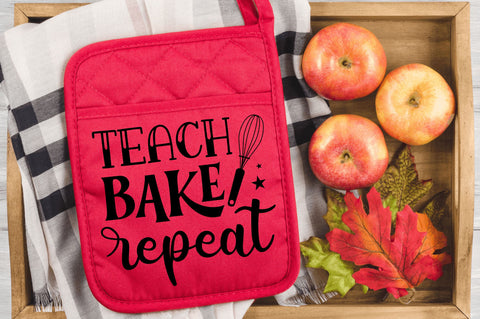 Teach bake repeat SVG Design SVG Regulrcrative 