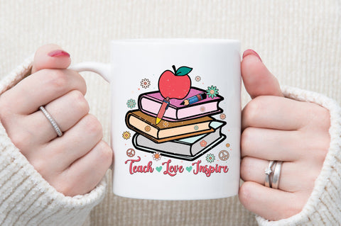Teach Love Inspire Sublimation Sublimation designartist 