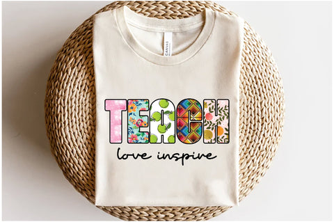Teach Love Inspire Sublimation Sublimation Jagonath Roy 