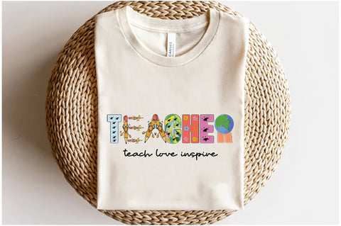 Teach Love Inspire Sublimation Sublimation Jagonath Roy 