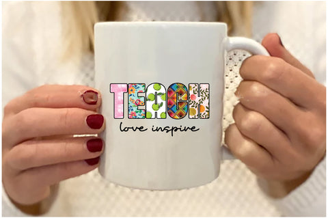 Teach Love Inspire Sublimation Sublimation Jagonath Roy 