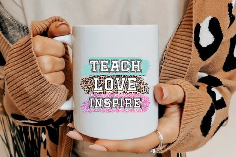 Teach Love Inspire Sublimation Sublimation Jagonath Roy 