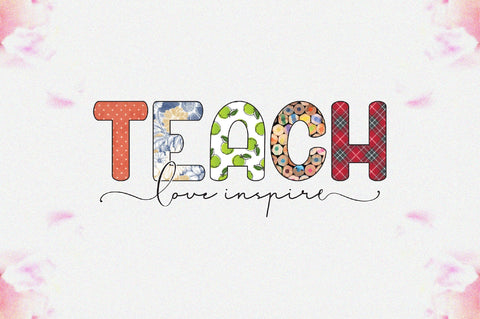 Teach Love Inspire Sublimation Sublimation Jagonath Roy 