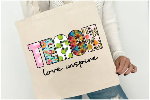 Teach Love Inspire Sublimation Sublimation Jagonath Roy 