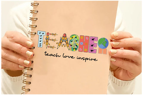 Teach Love Inspire Sublimation Sublimation Jagonath Roy 