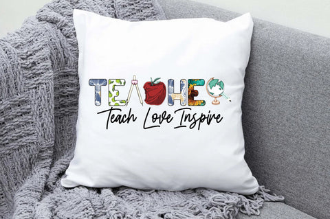 Teach Love Inspire Sublimation Sublimation Jagonath Roy 