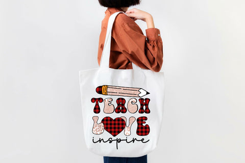 Teach Love Inspire Sublimation Sublimation Rupkotha 