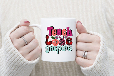 Teach Love Inspire Sublimation SVGArt 
