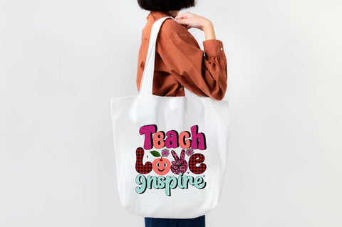 Teach Love Inspire Sublimation SVGArt 