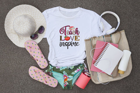 Teach Love Inspire Sublimation SVGArt 