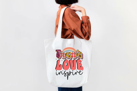 Teach Love Inspire Sublimation SVGArt 