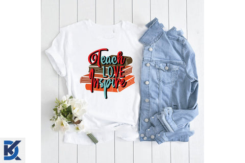 Teach Love Inspire Sublimation SVGista 