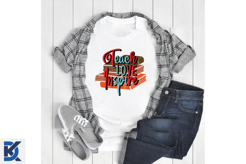 Teach Love Inspire Sublimation SVGista 