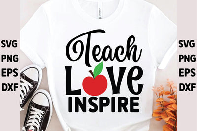 Teach Love Inspire SVG Ariyan 
