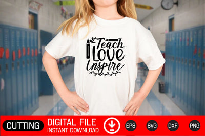 Teach Love Inspire SVG CraftlabSvg29 