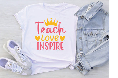 Teach Love Inspire SVG Creativeart88 