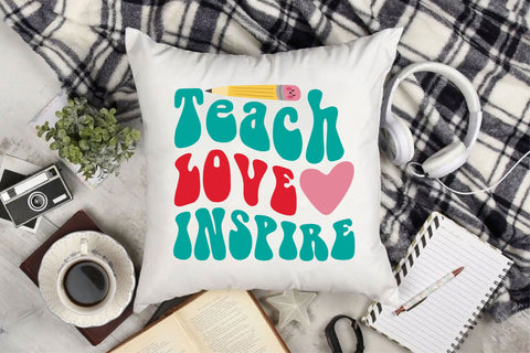 Teach Love Inspire SVG Cricut Files SVG Rupkotha 