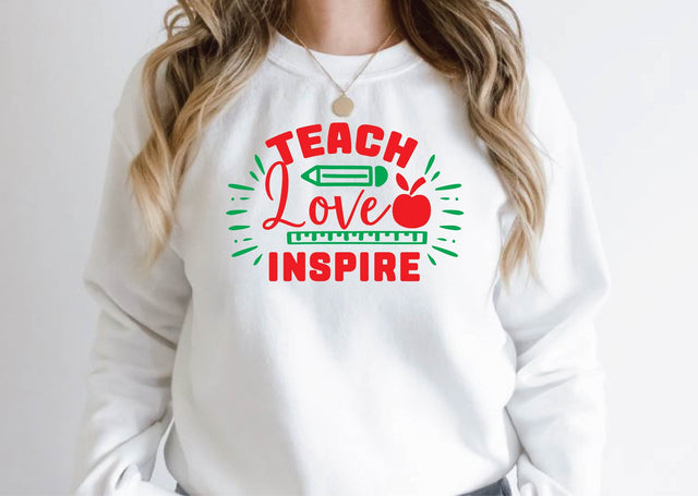 teach love inspire SVG Design SVG farhad farhad 