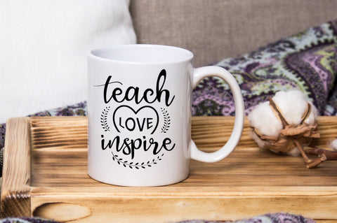 Teach Love Inspire SVG Design SVG futivesvg 
