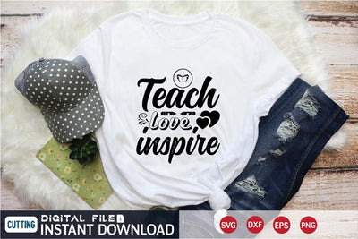 teach love inspire SVG designer krishna 