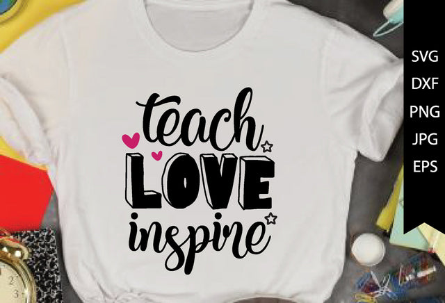 teach love inspire SVG md faruk hossain 