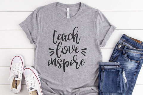Teach Love Inspire SVG Morgan Day Designs 