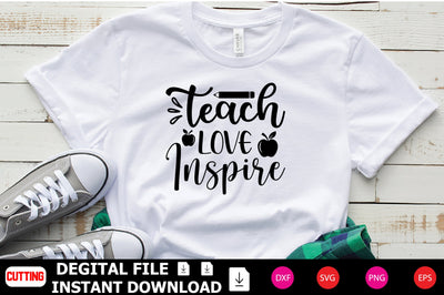 Teach Love Inspire SVG Shahin alam 