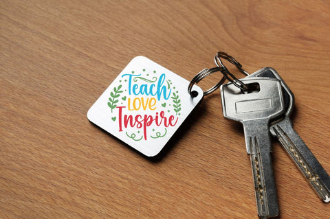 Teach love inspire SVG SVG DESIGNISTIC 