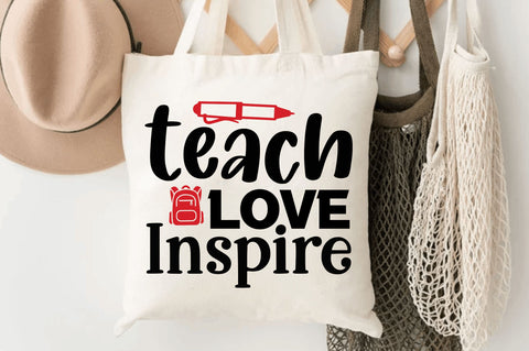 Teach love inspire SVG SVG Regulrcrative 