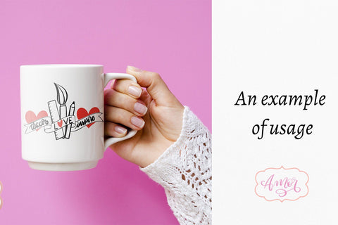 Teach love inspire SVG, teacher appreciation svg SVG Amorclipart 