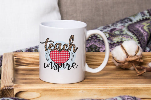 Teach Love Inspire, Teacher Sublimation PNG SVG futivesvg 