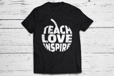 Teach Love Inspire | Teacher SVG Design SVG CraftLabSVG 
