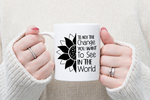 Teach the Change You Want to See in the World SVG SVG CraftLabSVG 