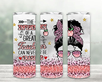 Teacher 20 oz Skinny Tumbler design Sublimation Sublimation ToriDesigns 