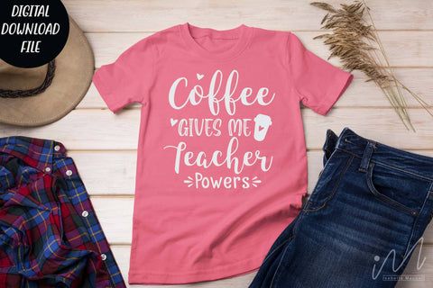 teacher and coffee svg, teacher shirt svg, teacher gift svg,teacher appreciation svg,gift for teacher svg, teacher svg SVG Isabella Machell 