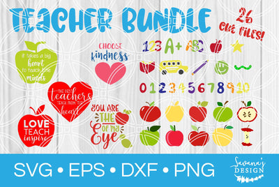 Teacher Bundle SVG SavanasDesign