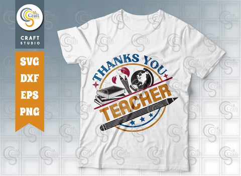 Teacher Bundle Vol-02, Teacher Vibes, Best Teacher Ever, Thanks You Teacher, Thanks For Helping Me Learn, Favorite Teacher, Teacher Quote SVG ETC Craft 