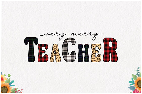 Teacher Christmas Sublimation Sublimation Jagonath Roy 