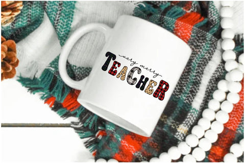 Teacher Christmas Sublimation Sublimation Jagonath Roy 