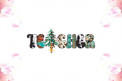 Teacher Christmas Sublimation Sublimation Jagonath Roy 