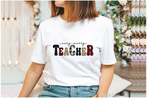 Teacher Christmas Sublimation Sublimation Jagonath Roy 